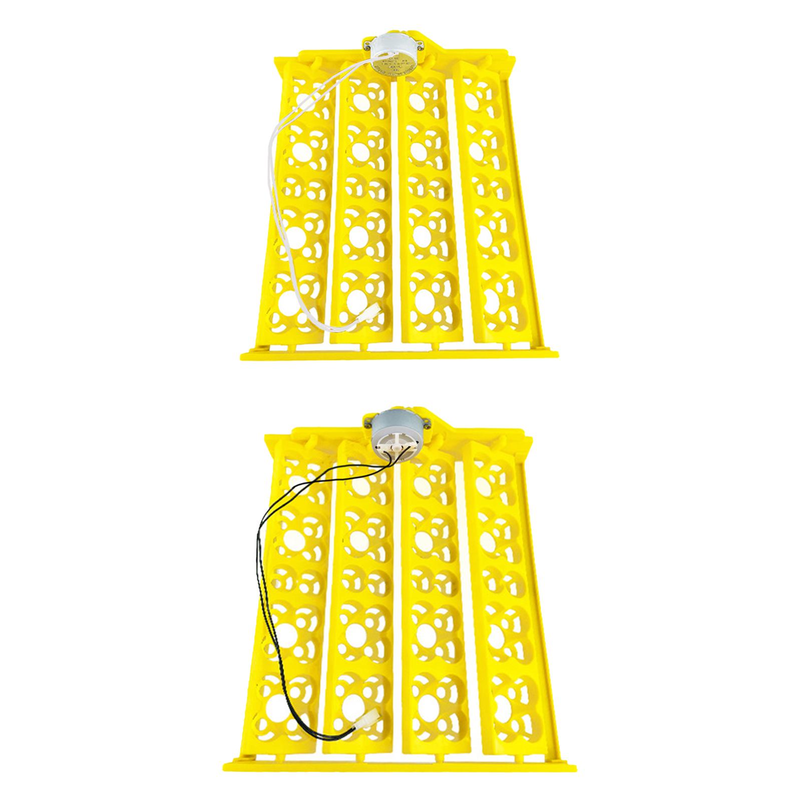 Automatic Egg Incubator Tray Egg Turner Turning Tray Poultry Egg Hatcher Incubation Accessory Automatic Turning Motor for Duck