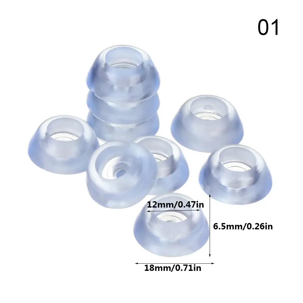 

10pcs High Quality Rubber Non-slip Chair Leg Caps Feet Pads Sofa Foot Covers Floor Furniture Legs Non-noise Protector Pad