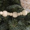 Easy To Hanging Wooden Bead Chains For Christmas Tree Decorations Holiday Homes Party Supplies Creative Festival Crafting Projects