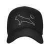 Custom Fashion French Bulldog Yoga Baseball Cap Women Unisex Adjustable Unisex Dad Hat Hip Hop Sun Hat