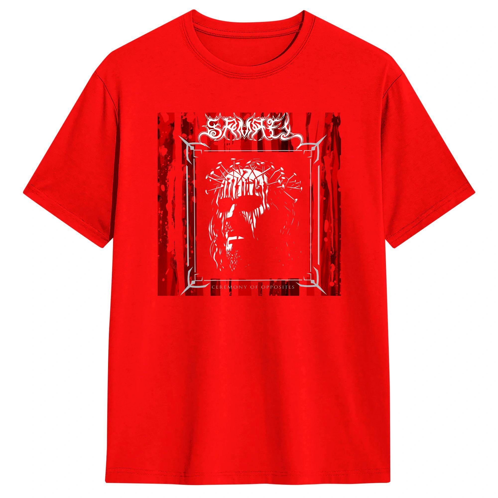Samael Ceremony Of Opposites TShirt Men Y2K Funny TShirts Summer O Neck Leisure Tee Shirt Hot Sale Oversized Tops S