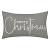 Christmas Decorative Pillowcase 2-Piece Set Merry Christmas Sofa Cushion Cover Believe Waist Pushcase
