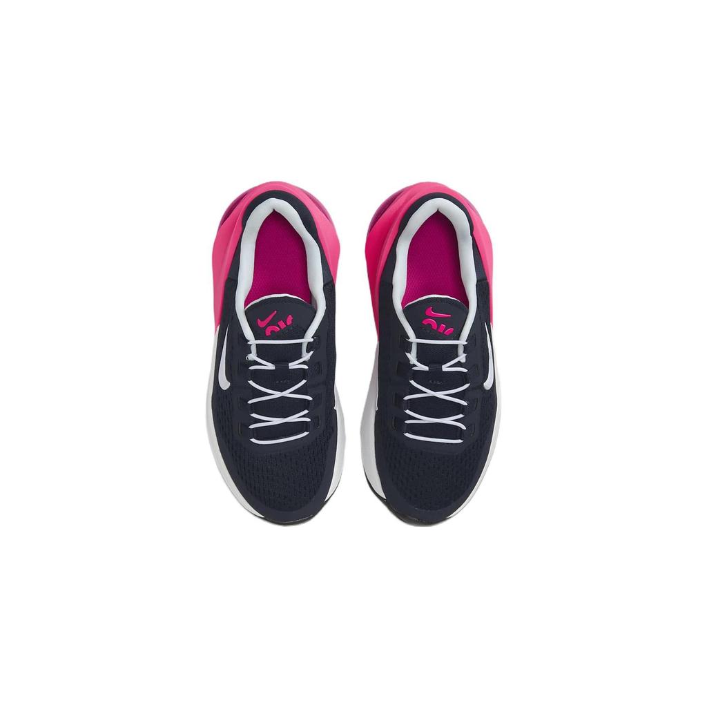 Nike Air Max 270 Cushioning Abrasion Resistant Cushioning, Wear Resistant Low top Kids' Running Shoes Black Pink DV1969-401