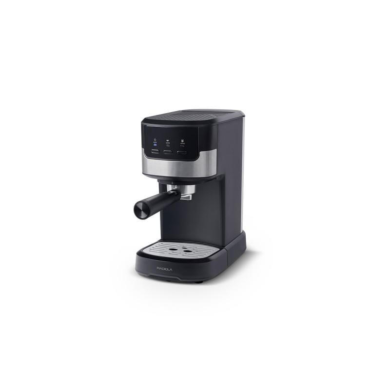Radiola - Raes2315bx - Noir/inox - Machine Expresso 2 Tasses - 15 Bars - Réservoir 1,25l