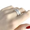 Silver Ring with Ceramics (0481630) 7.08 Gr. 925 Samples