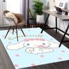 Cinnamoroll Anime Cartoon Design Chair Mat Non-Slip Carpet for Office Home Decoration Living Room Bedroom Game Room Dormitory.E066