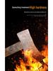 Axe Splitting Wood Axe - Hand Forged Steel Cleaver for Outdoor Woodworking, Firefighting, & Mountain Adventures