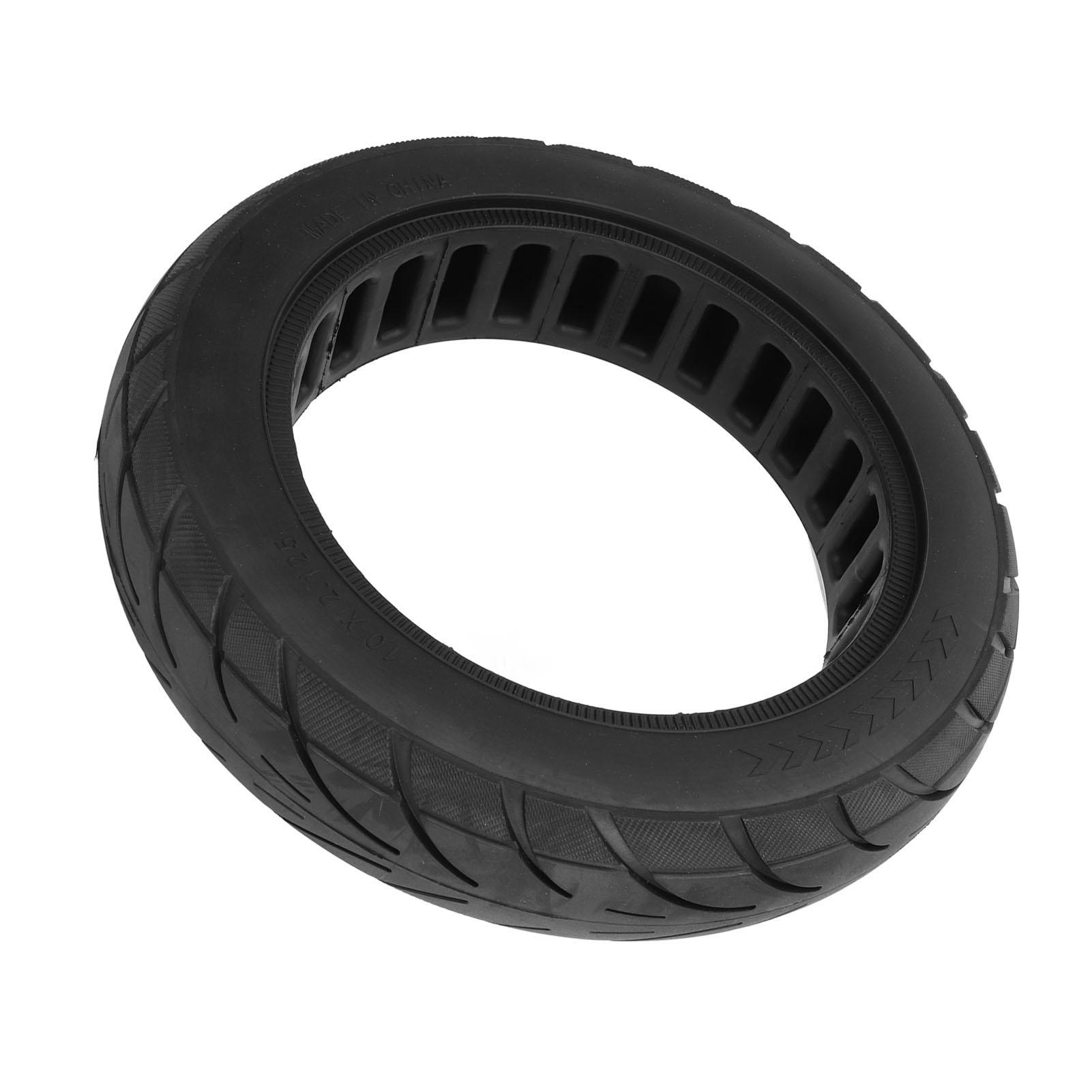 

10x2.125 Electric Scooter Non Inflatable Tire Rubber Anti Slip Impact Resistance Electric Scooter Inner Honeycomb Wheel
