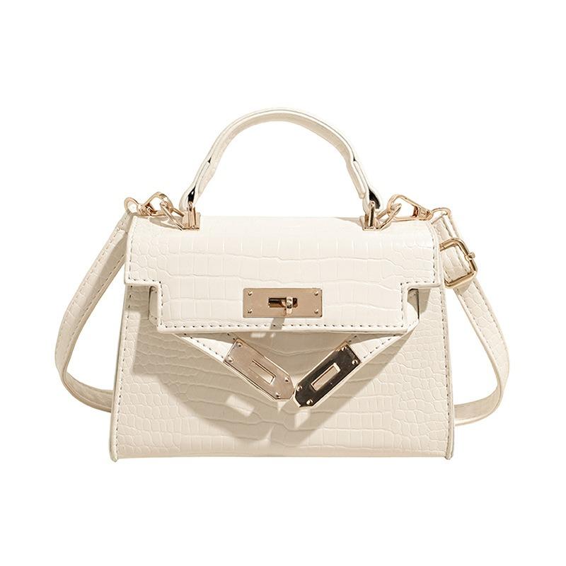 High-end Bag Women's New Fashion Versatile Portable Women Niche Design Shoulder Crossbody Small Square Bag