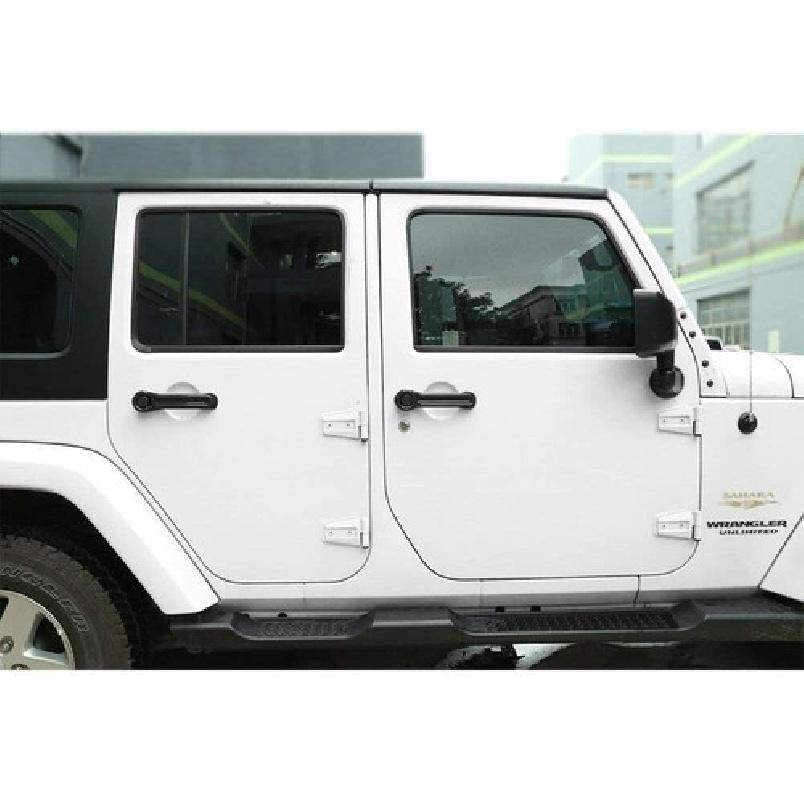 For JK Door Handle erts Cover Kit Tailgate Handle Cover for Jeep Wrangler JK