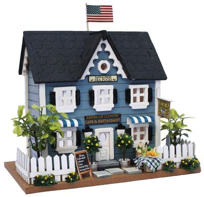 Handmade Dollhouse Woody House Collection Cafe Restaurant 8811 Billy's Kit &