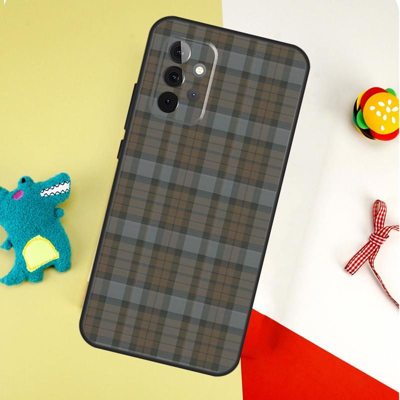 Buffalo Plaid Pattern Case For Samsung Galaxy A54 A34 A24 A14 A12 A22 A32 A42 A52 A72 A52S A51 A71 A13 A53 Cover