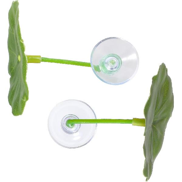 3 Pcs Betta Fish Leaf Hammock Soft Aquarium Decor Plastic Plants Practical Resting Spot Betta Fish Tank Decoration for Sleeping Resting Hiding