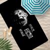 Movie Hellraiser Towel Polyester Beach Towel Quick Dry Sand Free Bath Towel for Summer Pool Travel Vacation