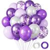 12-Inch Sequin Metallic Latex Balloons, 30pcs - Perfect for Birthday Party Decorations