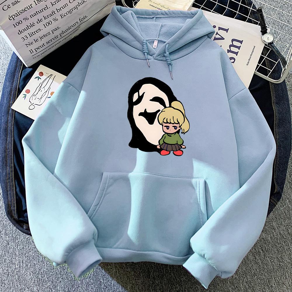 Yume Nikki Hoodie Cute Casual with Hooded Sweatshirt Long-sleeved Fleece Soft Clothes Fashion Manga Comic Graphic Printing Hoody