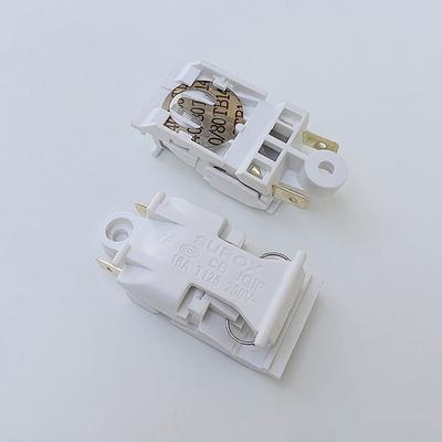 5 Pcs Electric Kettle Switch Accessories 16A White High Power Temperature Control Automatic Outage Handle Key Switch