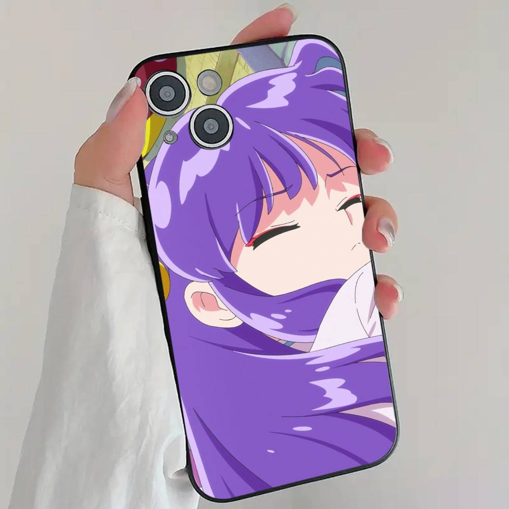 Kawaii S-Shampoo Funny Anime R-Ranma 1 2 Phone Case Cool Black Silicone Soft For IPhone 16 15 14 13 12 11 X XR Plus Pro Max Plus