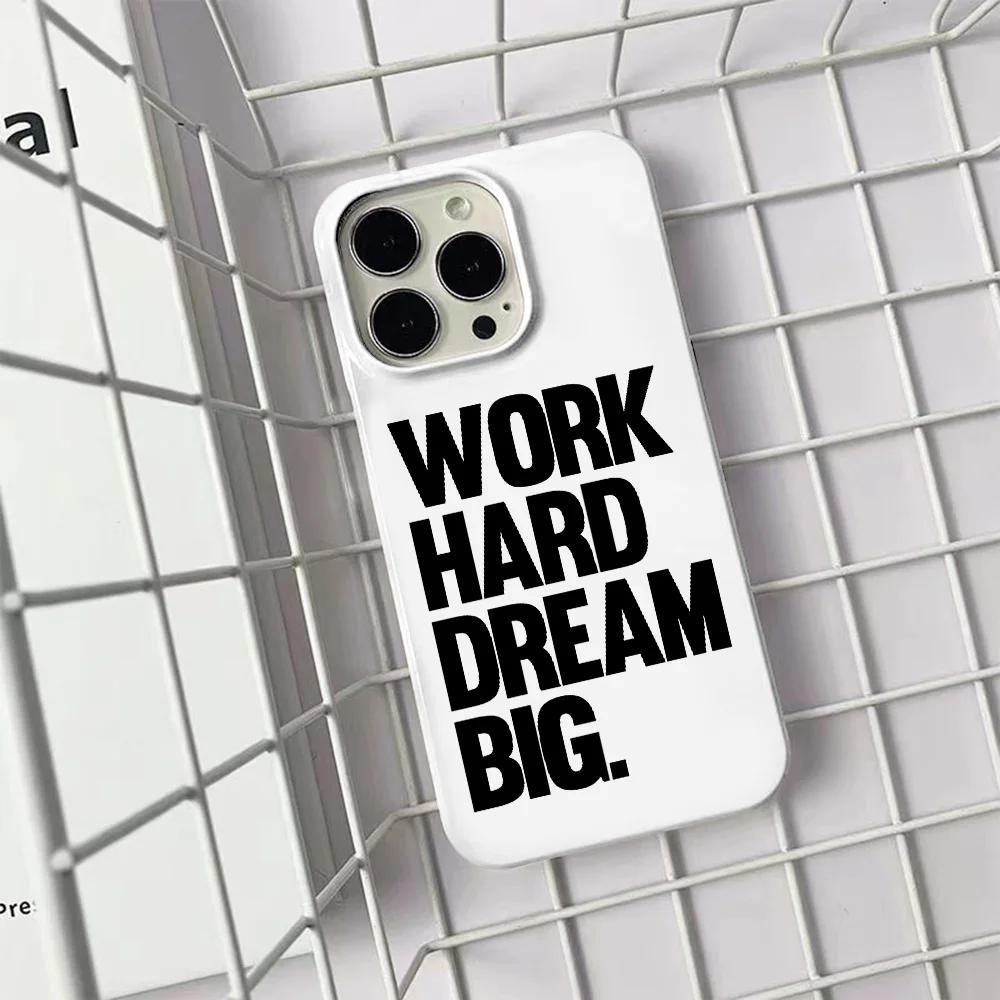 

Креативная прозрачная чехол-желе с английскими буквами и простыми надписями для iPhone 17 AIR 16 15 14 13 12 11 PRO MAX XSMAX XR 7 8 PLUS Обложка в стиле Y2K iPhone Air