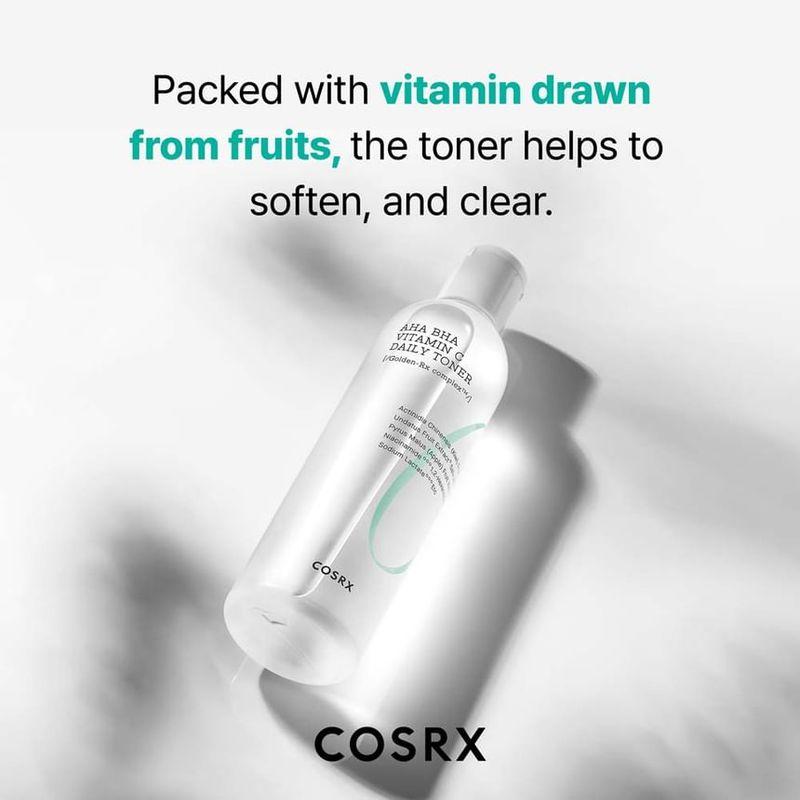 COSRX Refresh AHA BHA Vitamin C Daily Toner