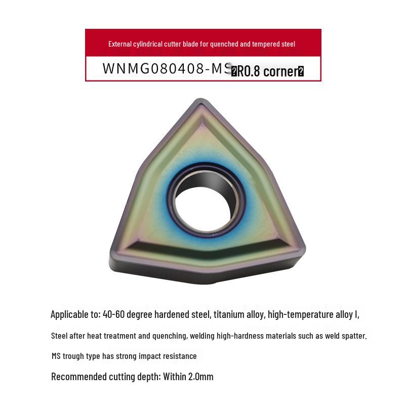 Triangular CNC Quenched Steel Lathe Blade - Superhard Tool Insert for Heat Treatment and Hardening