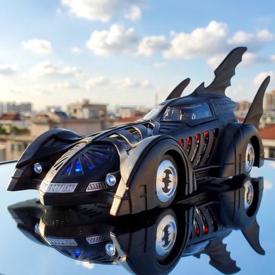 Spray 1:24 Batmobile 1955 1989 Tumbler Alloy Metal Diecast Model Car Boy’s High Simulation Miniature Holiday Present Home Gifts