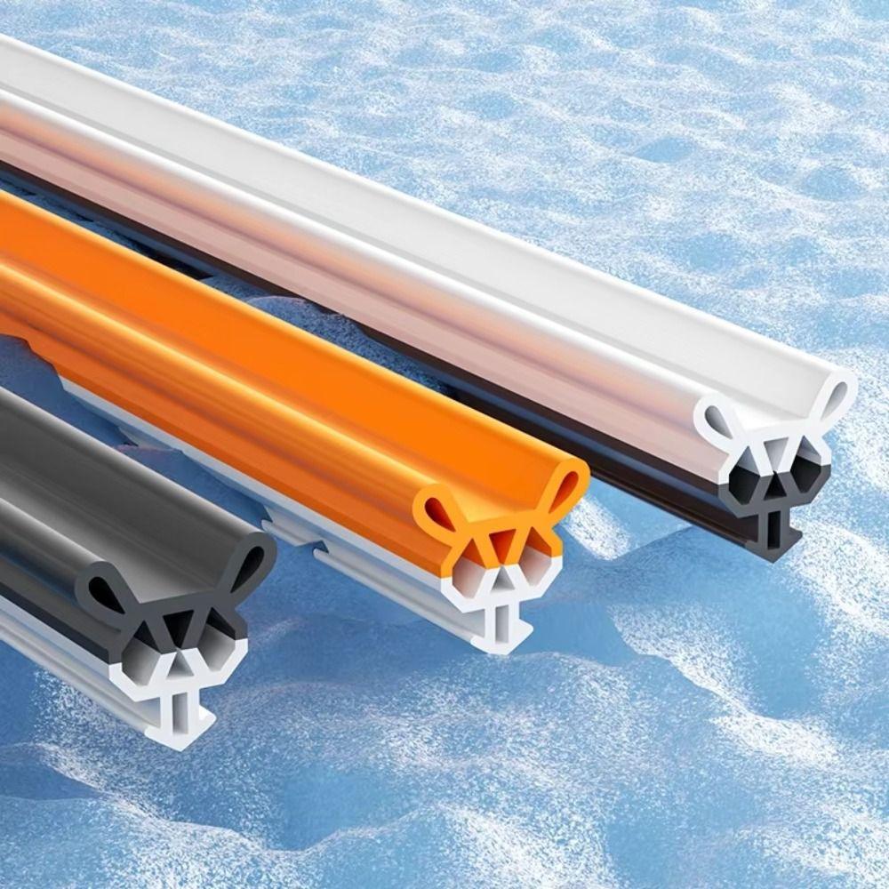 Windproof Window Sealing Strip 4M Seals Draft Stopper Door Bottom Seal Strip  Windows