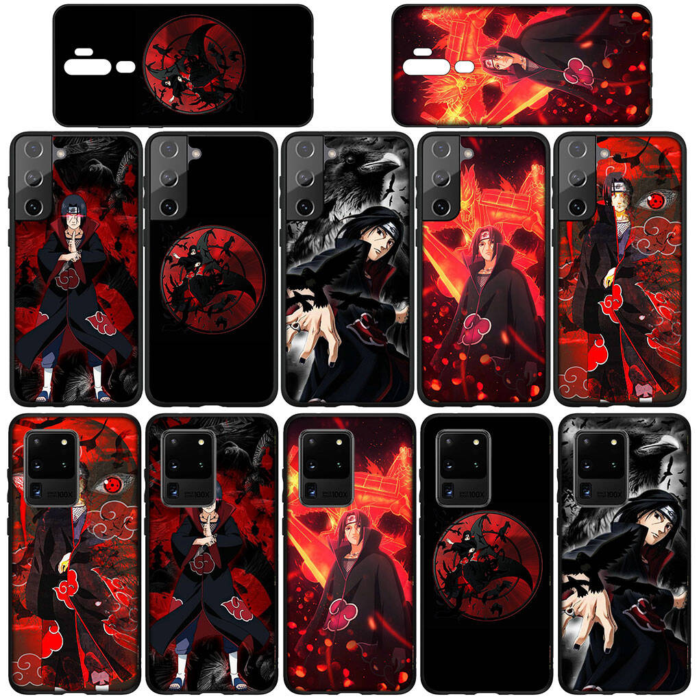 Case for iPhone 17 16 15 Plus Xiaomi Poco F8 F7 X7 X6 M8 C85 C75 C71 Redmi Note 14 12 11 13 Pro Max 14C 13C 15C Comics Akatsuki Naruto Itachi Uchiha