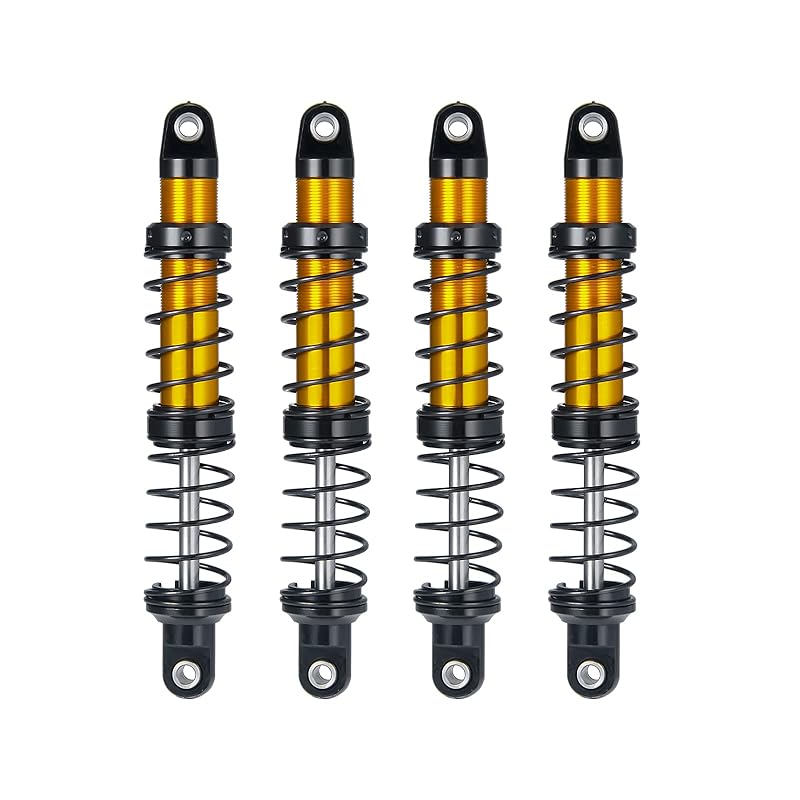 

4-х шт. масштабные алюминиевые амортизаторы IR Racing Shocks ДЛЯ SCX10 90046 rc crawler (90мм)