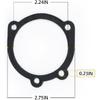 Motorcycle Intake Air Cleaner Filter Gasket for Harley XL Sportster 883 Softail Dyna Touring Big Twin Cam FLT FLST FXDLS M8 (A B)