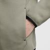 Nike Tch Flc Fz Wr Logo Sports Casual Hooded Jacket Men Jacket Brown HV0950-320