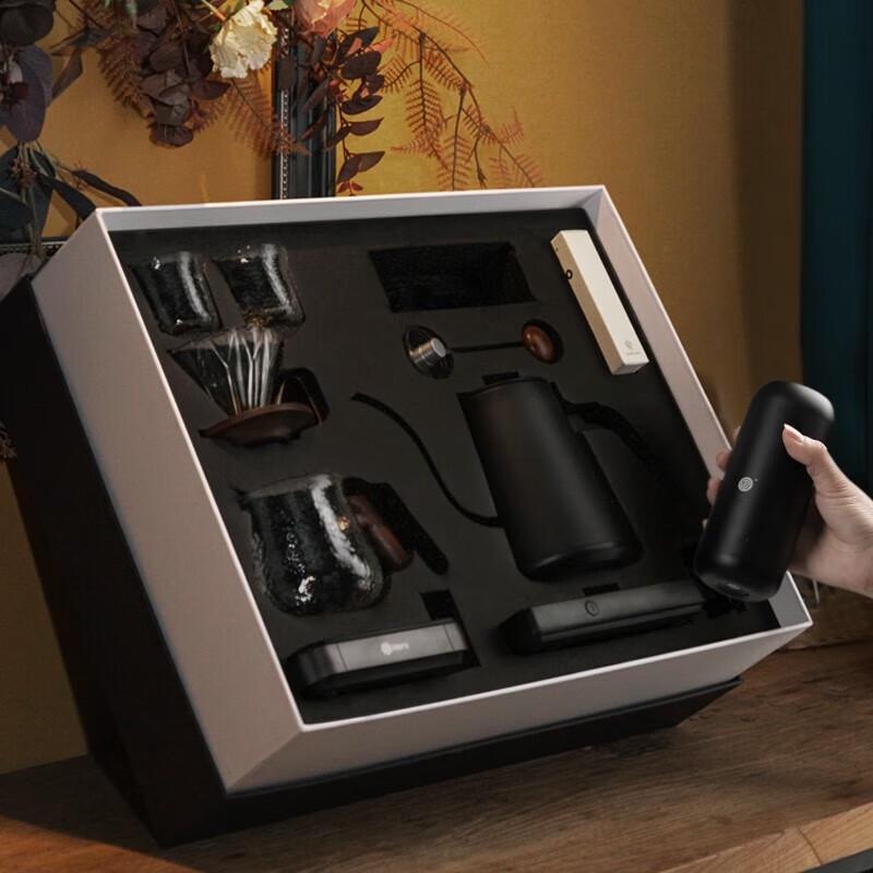 Hero Pour Over Coffee Maker & Hand Grinder Set