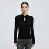 Women's Chinese Style Cashmere Wool Sweater with Frog Buttons - Autumn/Winter 2024