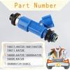 Pack of 4PCS Fuel Injectors 16611-AA720 16600-AA720 For Subaru 2007-2014 Impreza WRX STI 550CC