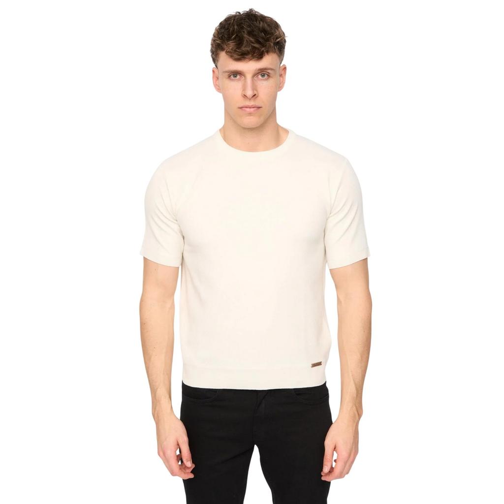 Duck and Cover Mens Marvela Knitted T-Shirt