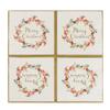 20pcs/Pac 33*33cm 2-Ply Disposable Party Napkin Christmas Pattern