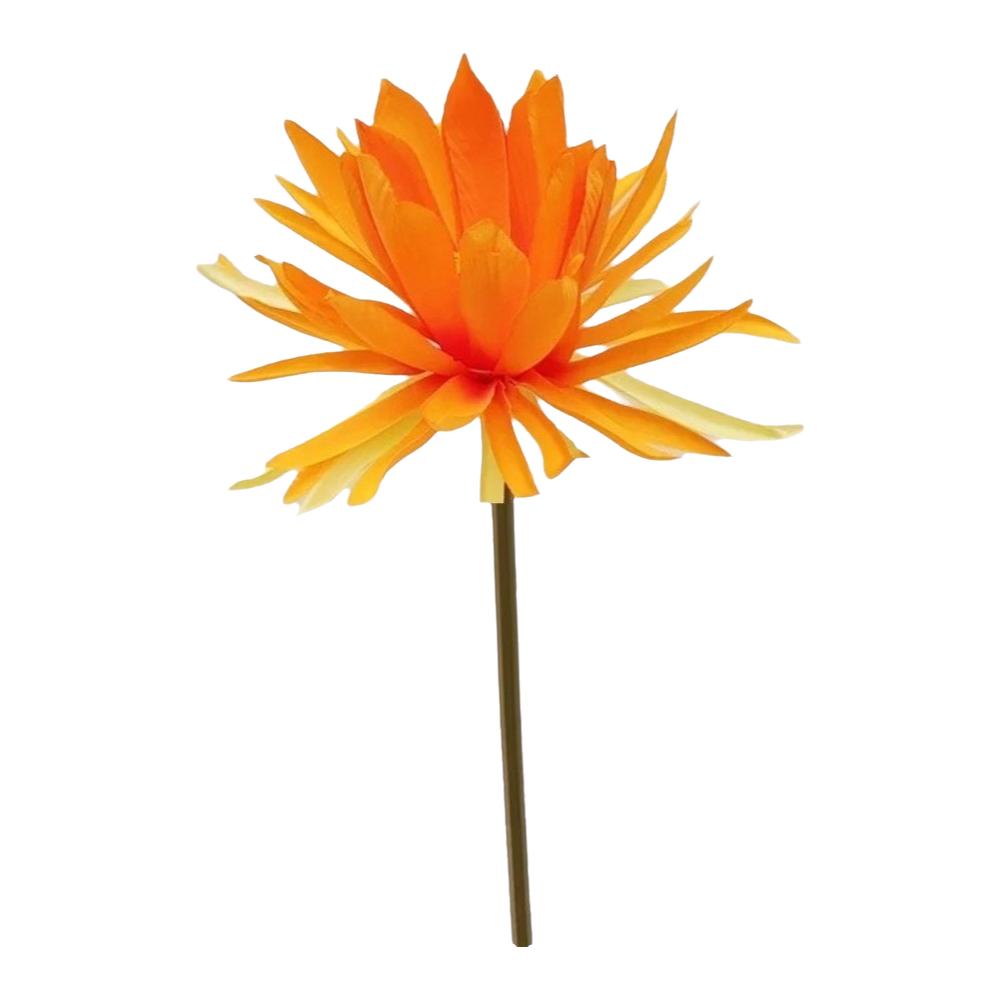 

Table Decor Artificial Lifelike Flowers Single Head DIY Bouquet Gifts Simulation Fake Flower Fake 3D Floral Arrangement оранжевый