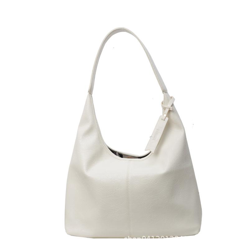 Large Capacity Fashion Tote Bag Women 2025 New Korean Version Casual Armpit Bag Commuting To Work Shoulder Bag