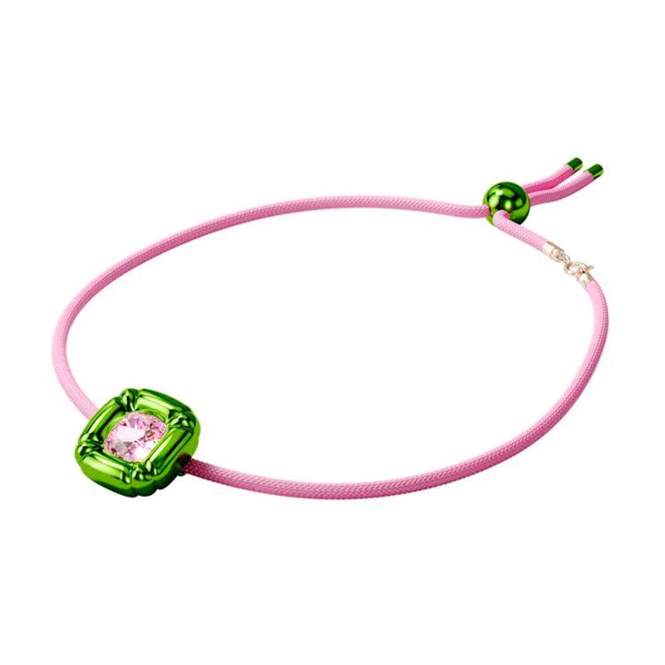 Swarovski Dulcis Minimalist Pink Necklace Women necklace 5601585 Box (Random Color)