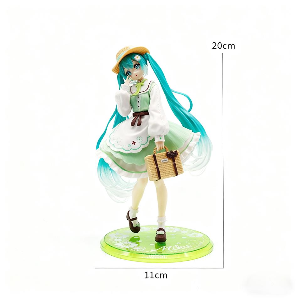 Figure Original Taito Fashion Hatsune Miku Country Anime Figure Toys Action Figurine Pvc Model Collection Doll Birthday Gifts