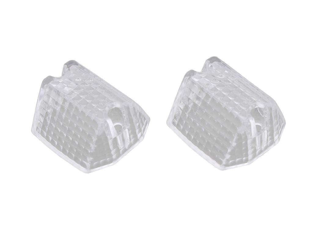 POSH 090146-SP Motorcycle Supplies, Turn Signal Lens, Clear, Slim & Sharp, Set of 2