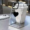 Clear Heart iPhone Cover for 17PROMAX/15/14/13