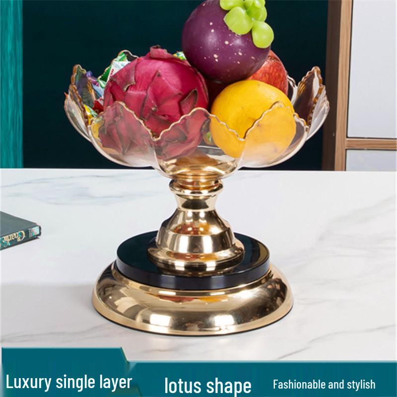 2025 Rotatable Multi-Layer European Fruit & Snack Plate