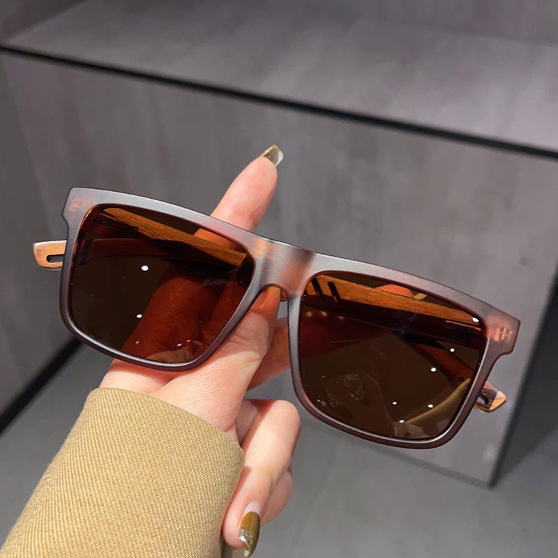 

Brand Design Retro Uv Resistant Bamboo Wood Sunglasses Men S Trendy Sunglasses Fashion Sunshade Sunglasses