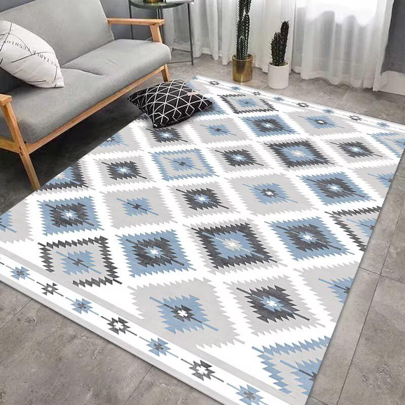 Morocco Style Decoration Home Carpet Living Room Big Size Soft Non-slip Mat for Kids Senior Gaming Room Decorative Rug Washable