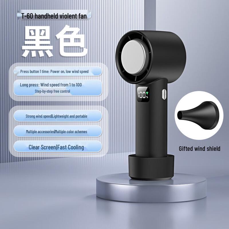 T89 Foldable Desktop & Handheld Cooling Fan