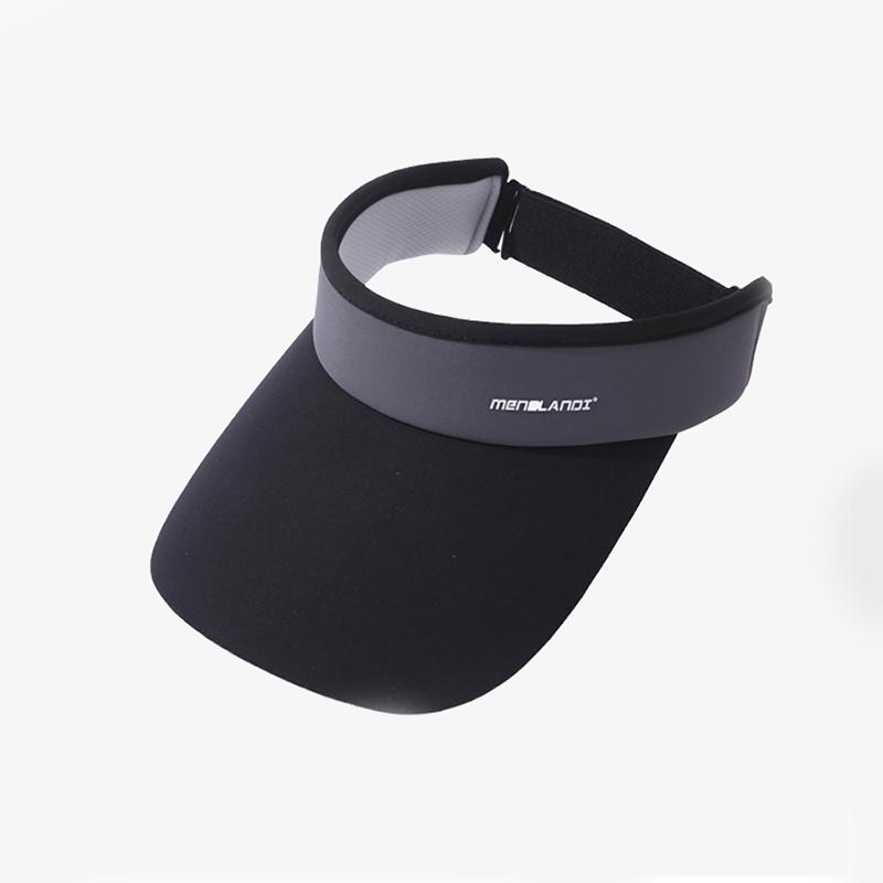 

Hat Style Versatile Minimalist Color Block Womens Breathable Sunshade Hats чорний