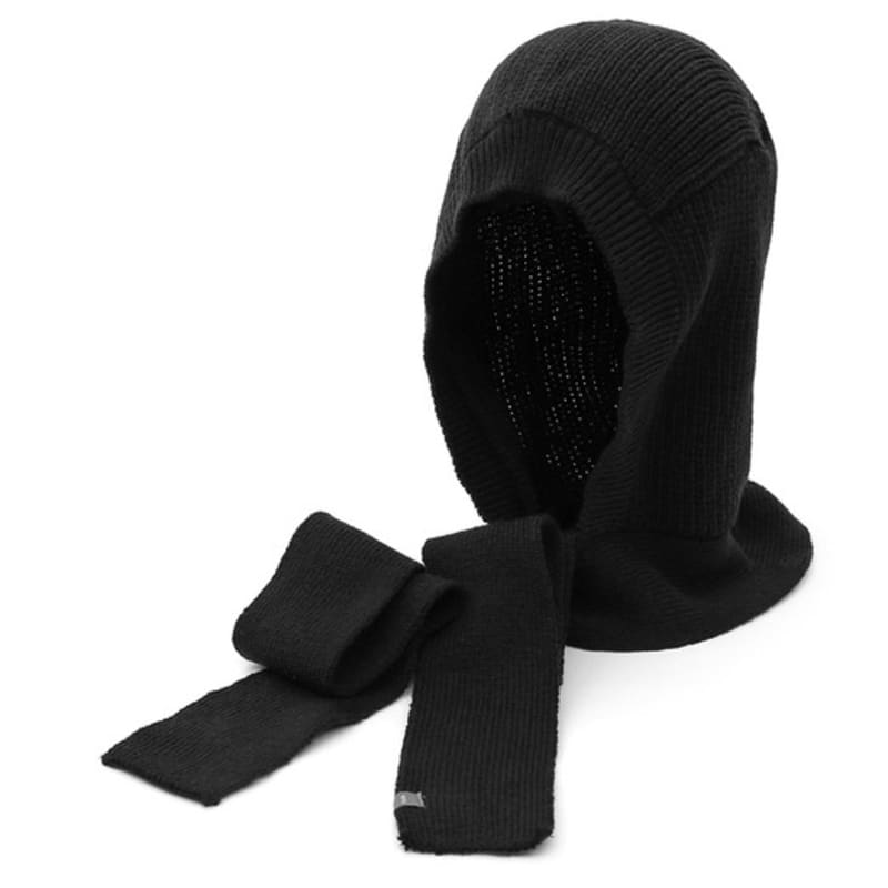 UNDERCONTROL STUDIO HOOD MUFFLER / AW / BLACK