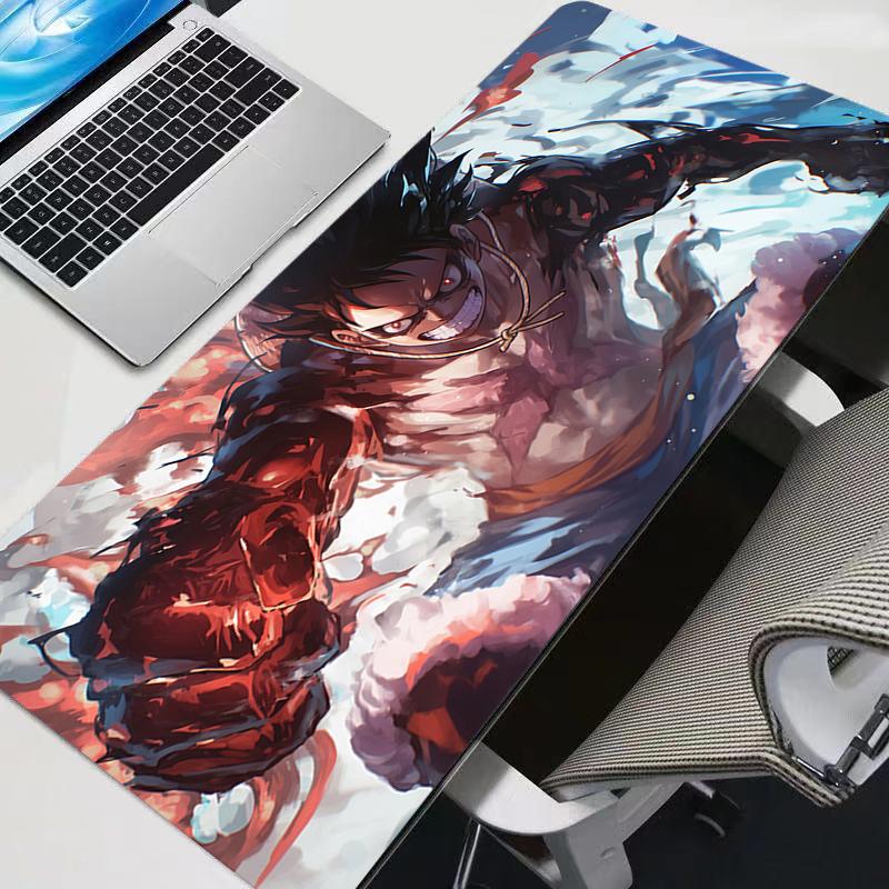 Mouse pad Computer One Piece Laptop Anime Keyboard Mouse Mat Large Mousepad Keyboards Gamers Decoracion durable Desk Mat