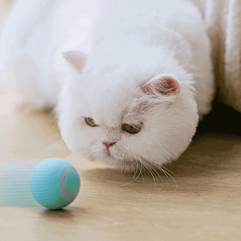 3 Pieces Toys Catnip Toy Kitten Ball Toy Intelligent Cat Teaser Ball Portable Silica Gel